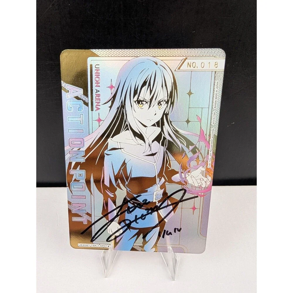 Rimuru Tempest Union Arena Action Point UE20BT/TSK-1-AP01* NO.01 Autographed #18